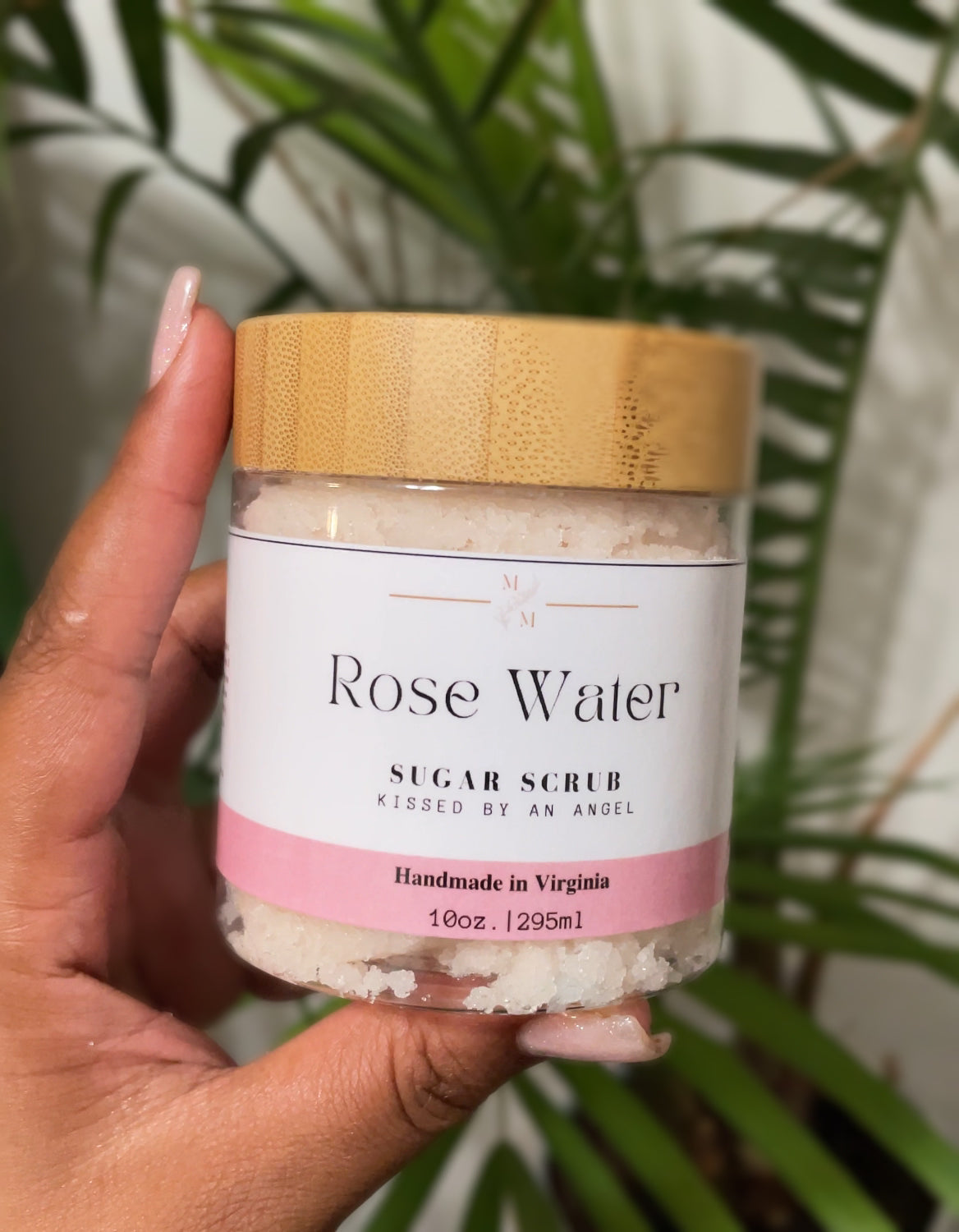 Rose Water Sugar Scrub